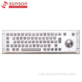 304 Stainless Steel Metal Keyboard alang sa Makina nga Serbisyo sa Kaugalingon